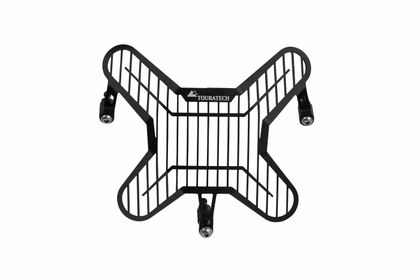 Protection Phare Touratech A attache rapide - Noir