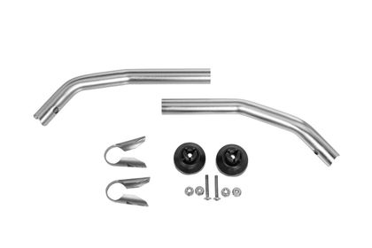 Touratech Crashbar ter versterking voor originele bescherming - Zilver Motorbescherming