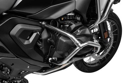 Touratech Crashbar ter versterking voor originele bescherming - Zilver Motorbescherming