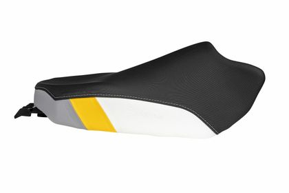 Touratech Geel grijs Fresh Touch verwarmd - Hoog Comfortzadel