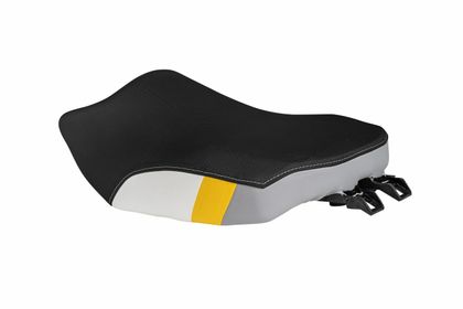 Touratech Geel grijs Fresh Touch verwarmd - Hoog Comfortzadel