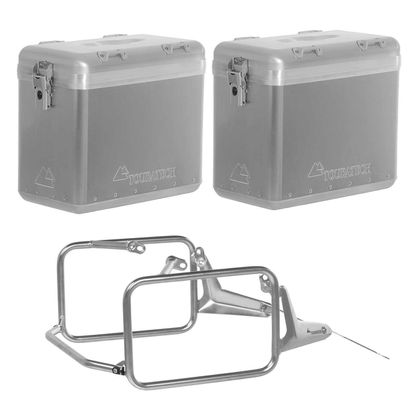 Valise Touratech ZEGA Mundo 38/38 - Support gris inclus - Alu Ref : TRT01281A / 01-035-6110-0 BMW 1300 R 1300 GS - 2023 - 2026