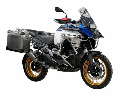 Valise Touratech Kit complet ZEGA Pro 38/38 - Support gris inclus - Alu Ref : TRT01285A / 01-035-6710-0 BMW 1300 R 1300 GS ADVENTURE - 2024 - 2026