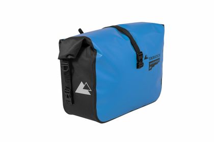 Touratech Endurance - grijze ondersteuning inbegrepen - Blauw Zadeltassen