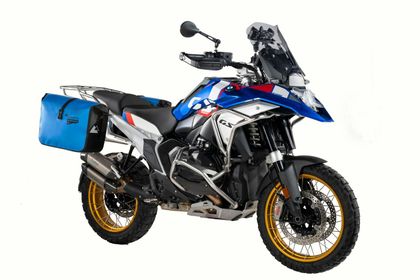 Touratech Endurance - grijze ondersteuning inbegrepen - Blauw Zadeltassen