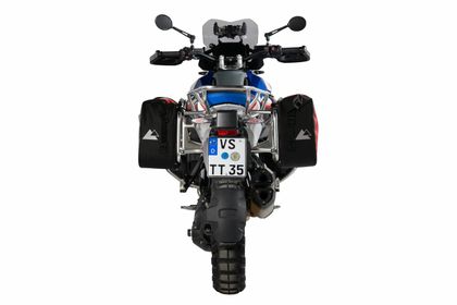 Touratech Uithoudingsvermogen - zwarte ondersteuning inbegrepen - Rood Zadeltassen Ref: TRT01301A / 01-035-6961-0 BMW 1300 R 1300 GS - 2023 - 2026