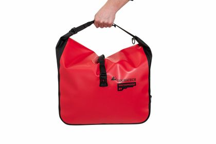 Touratech Uithoudingsvermogen - zwarte ondersteuning inbegrepen - Rood Zadeltassen