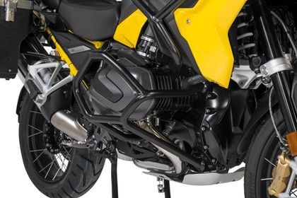 Touratech Crash bar - Zwart Motorbescherming Ref: TRT01309A / 01-037-5162-0 BMW 1250 R 1250 GS ABS (0J91) - 2019 - 2023