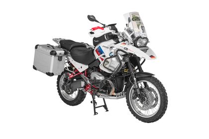 Valise Touratech Kit complet ZEGA Evo 38/45 - Support gris inclus - Anodisé gris