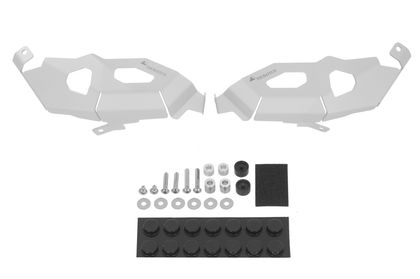 Touratech Van cilinder voor originele crash-bar - Zilver Motorbescherming