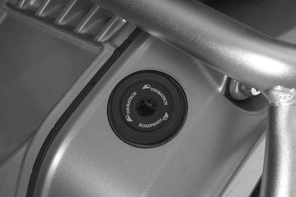 Bouchon de carter d'huile Touratech - Noir