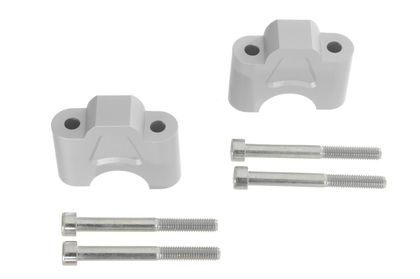 Rehausseur de guidon Touratech 40 mm - Argent