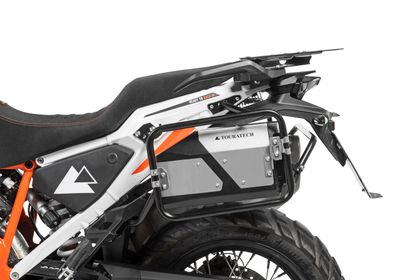 Boite à outils Touratech Gauche pour ZEGA Evo / Pro 2 - Argent