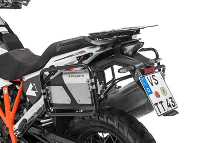 Boite à outils Touratech Gauche pour ZEGA Evo / Pro 2 - Argent