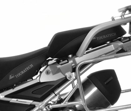 Touratech Passagier - Fresh Touch - Zwart Comfortzadel