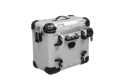 Valise Touratech ZEGA Evo - 38 litres - droit - Argent Universel