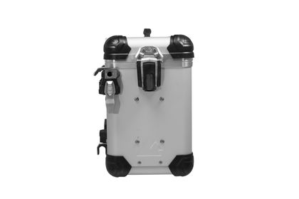 Valise Touratech ZEGA Evo - 38 litres - droit - Argent Universel