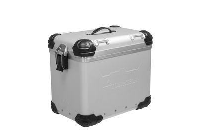 Valise Touratech ZEGA Evo - 45 litres - gauche - Argent Universel