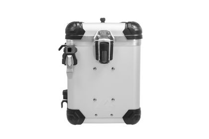 Valise Touratech ZEGA Evo - 45 litres - droit - Argent Universel