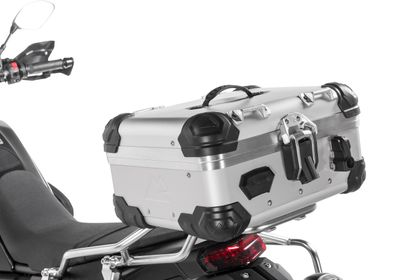 Touratech ZEGA Evo 25L - Rapid Trap - Geanodiseerd grijs Topkoffer Universeel