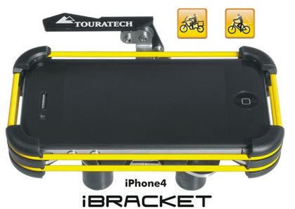 Touratech iBracket für iPhone 4 und 4s Smartphonehalter Universell Ref : TRT01567A / 01-065-0435-0 