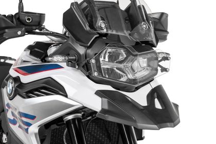 Protection Phare Touratech Makrolon - à attache rapide - Transparent Ref : TRT01577A / 01-082-5090-0 