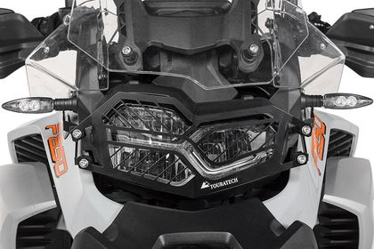 Protection Phare Touratech A attache rapide - Noir