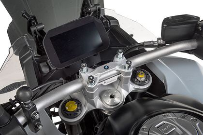 Support GPS Touratech Jeu de vis pour montage du GPS d'origine avec la réhausse de guidon 35 mm