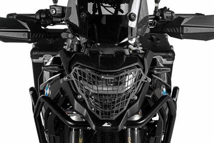 Protection Phare Touratech A attache rapide - Noir
