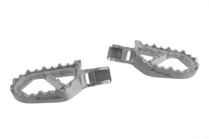 Repose-pieds Touratech Works - Argent