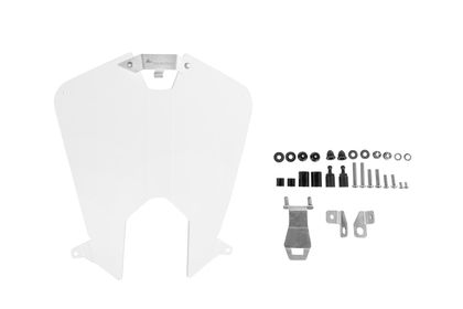 Protection Phare Touratech Makrolon - à attache rapide - Transparent