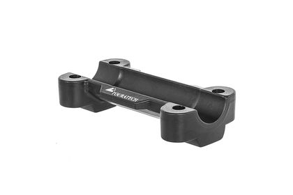 Rehausseur de guidon Touratech 20 mm - Noir