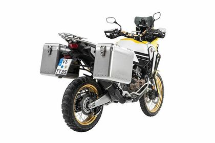 Valise Touratech ZEGA Mundo 38/45 - Support gris inclus - Alu