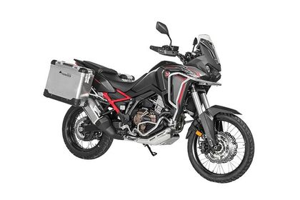 Touratech ZEGA Pro 31/38 - Support gris inclus - Alu Zijkoffer