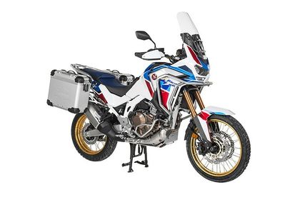 Touratech Kit complet ZEGA Evo 31/38 - Support gris inclus - Anodisé gris Zijkoffer