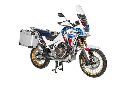 Valise Touratech Kit complet ZEGA Evo 38/45 - Support gris inclus - Anodisé gris