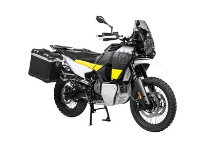 Touratech Kit complet ZEGA Evo 38/45 - Support gris inclus - Anodisé noir Side case