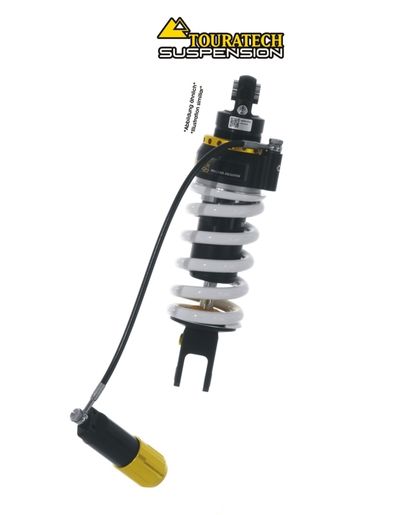 Touratech Level 2 - Blanc Shock absorber Ref : TRT01871A / 01-420-5882-0 