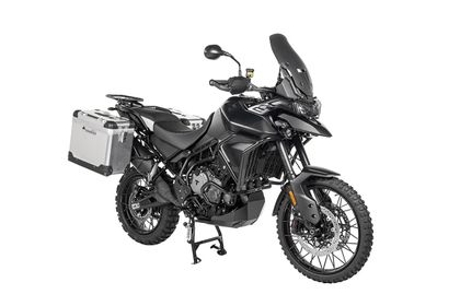 Touratech ZEGA Pro 38/45 - Support noir inclus - Alu Zijkoffer