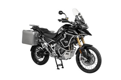 Touratech ZEGA Mundo 31/38 - Grauer Halter inklusive - Alu Seitenkoffer