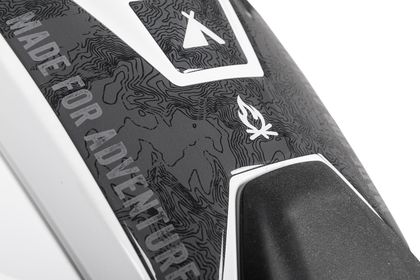 Touratech Pad en deux parties - Noir Universal Tank cover