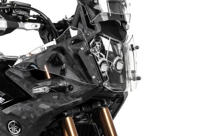 Protection Phare Touratech Makrolon - à attache rapide - Transparent Ref : TRT01927A / 01-632-5091-0 YAMAHA 700 TENERE 700 WORLD RAID - 2022 - 2026