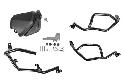 Touratech Pour Crash-bar - Noir Toolbox