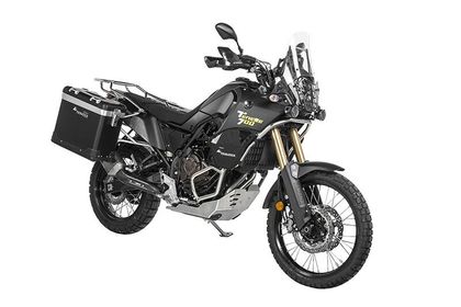 Touratech ZEGA Pro 31/38 - Support gris inclus - Anodisé noir Zijkoffer