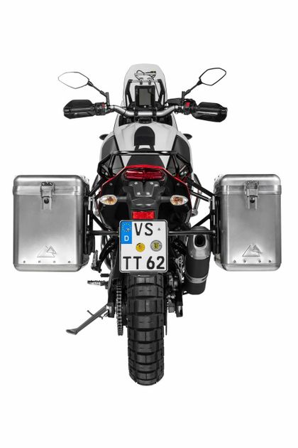 Touratech ZEGA Mundo 38/45 - Support gris inclus - Alu Zijkoffer