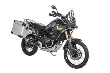 Touratech Kit complet ZEGA Evo 38/45 - Support gris inclus - Anodisé gris Zijkoffer