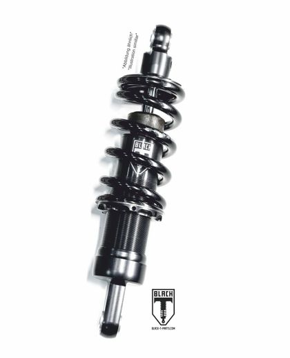 Touratech BLACK-T Stage2 - Black Shock absorber Ref : TRT01967A / 01-661-5820-0 
