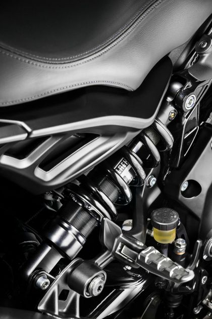 Touratech BLACK-T Stage2 - Black Shock absorber