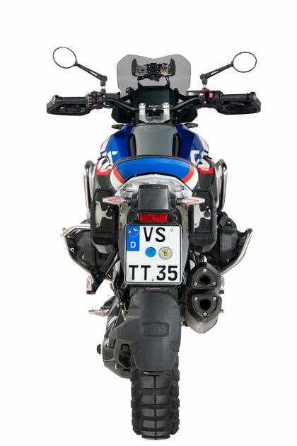 Kit de fixation Bagagerie Touratech la boîte à outil sans support valises côté droit Argent
