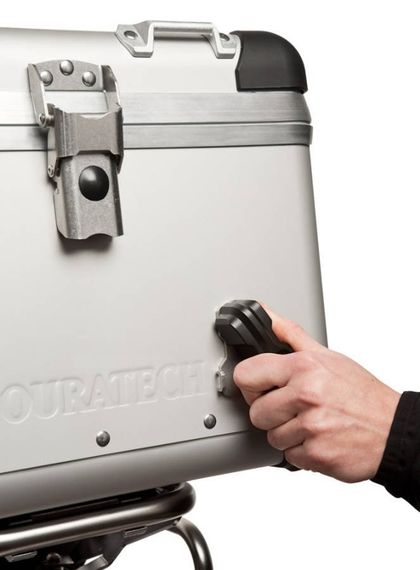 Top case Touratech ZEGA Pro 38L - Anodisé gris Universel